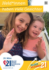 Poster zum Welt Down-Syndrom Tag 2021