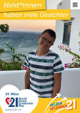 Poster zum Welt Down-Syndrom Tag 2021