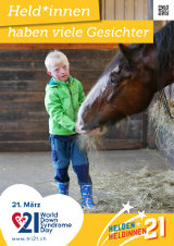Poster zum Welt Down-Syndrom Tag 2021