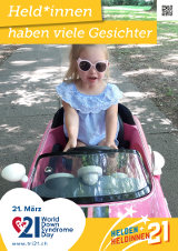Poster zum Welt Down-Syndrom Tag 2021