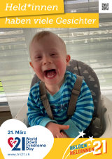 Poster zum Welt Down-Syndrom Tag 2021