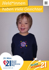 Poster zum Welt Down-Syndrom Tag 2021