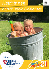 Poster zum Welt Down-Syndrom Tag 2021