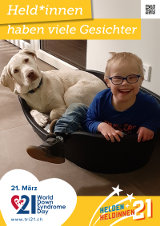 Poster zum Welt Down-Syndrom Tag 2021