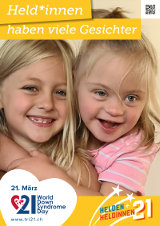 Poster zum Welt Down-Syndrom Tag 2021