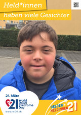 Poster zum Welt Down-Syndrom Tag 2021