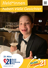 Poster zum Welt Down-Syndrom Tag 2021