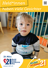 Poster zum Welt Down-Syndrom Tag 2021