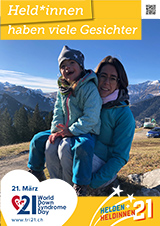 Poster zum Welt Down-Syndrom Tag 2021