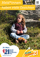Poster zum Welt Down-Syndrom Tag 2021