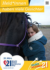 Poster zum Welt Down-Syndrom Tag 2021