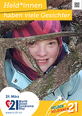 Poster zum Welt Down-Syndrom Tag 2021