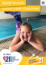 Poster zum Welt Down-Syndrom Tag 2021