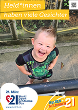 Poster zum Welt Down-Syndrom Tag 2021