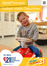 Poster zum Welt Down-Syndrom Tag 2021