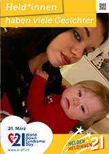Poster zum Welt Down-Syndrom Tag 2021