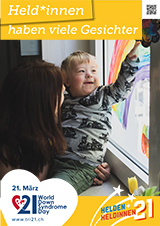 Poster zum Welt Down-Syndrom Tag 2021