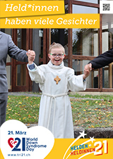 Poster zum Welt Down-Syndrom Tag 2021