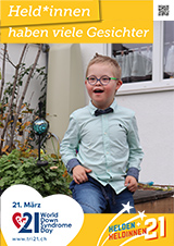 Poster zum Welt Down-Syndrom Tag 2021