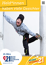 Poster zum Welt Down-Syndrom Tag 2021
