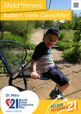 Poster zum Welt Down-Syndrom Tag 2021