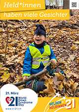 Poster zum Welt Down-Syndrom Tag 2021