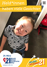 Poster zum Welt Down-Syndrom Tag 2021