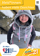 Poster zum Welt Down-Syndrom Tag 2021