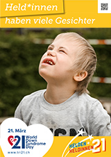 Poster zum Welt Down-Syndrom Tag 2021