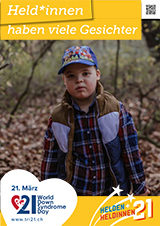 Poster zum Welt Down-Syndrom Tag 2021