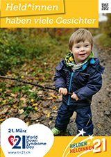 Poster zum Welt Down-Syndrom Tag 2021