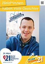 Poster zum Welt Down-Syndrom Tag 2021