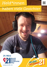 Poster zum Welt Down-Syndrom Tag 2021