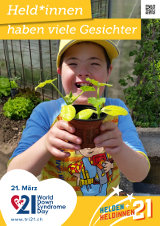 Poster zum Welt Down-Syndrom Tag 2021