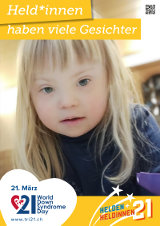 Poster zum Welt Down-Syndrom Tag 2021