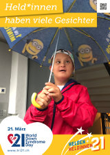 Poster zum Welt Down-Syndrom Tag 2021