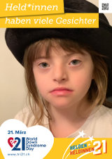 Poster zum Welt Down-Syndrom Tag 2021