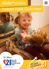 Poster zum Welt Down-Syndrom Tag 2021