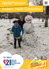 Poster zum Welt Down-Syndrom Tag 2021