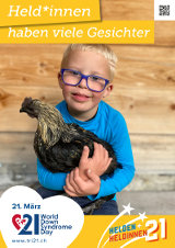 Poster zum Welt Down-Syndrom Tag 2021