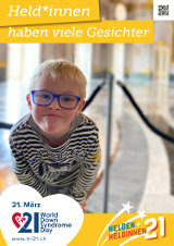 Poster zum Welt Down-Syndrom Tag 2021