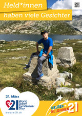 Poster zum Welt Down-Syndrom Tag 2021