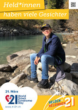 Poster zum Welt Down-Syndrom Tag 2021