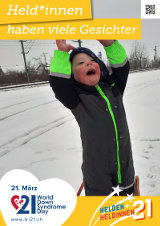 Poster zum Welt Down-Syndrom Tag 2021