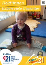Poster zum Welt Down-Syndrom Tag 2021