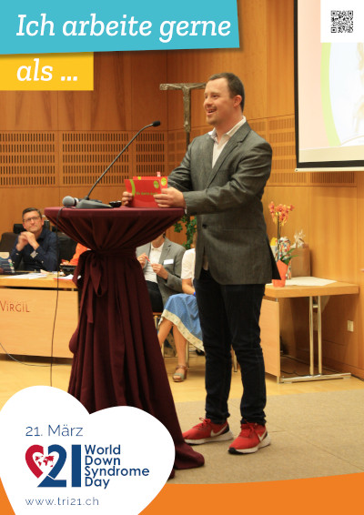 Plakataktion 2022 'Wenn ich gross bin, bin ich.../Ich arbeite gerne als...'