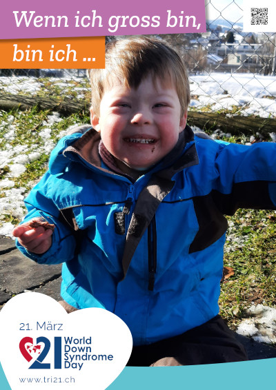 Plakataktion 2022 'Wenn ich gross bin, bin ich.../Ich arbeite gerne als...'