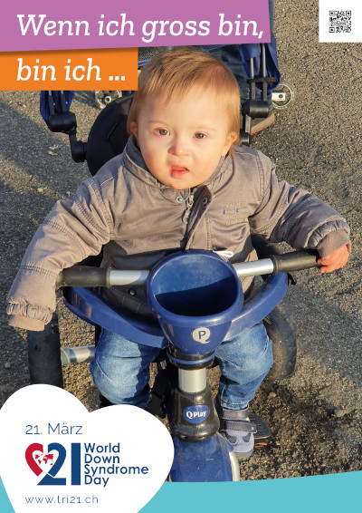 Plakataktion 2022 'Wenn ich gross bin, bin ich.../Ich arbeite gerne als...'