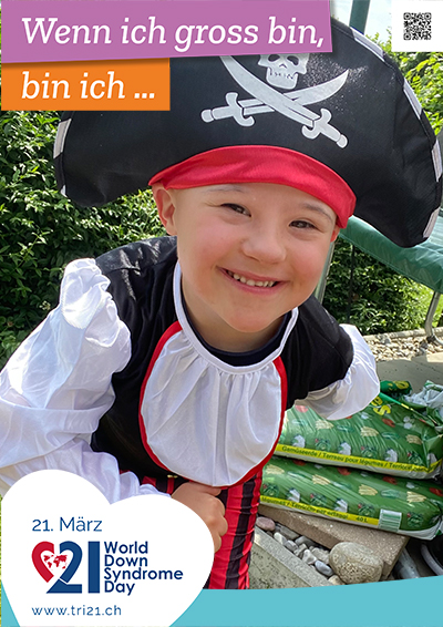 Plakataktion 2022 'Wenn ich gross bin, bin ich.../Ich arbeite gerne als...'