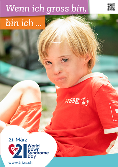 Plakataktion 2022 'Wenn ich gross bin, bin ich.../Ich arbeite gerne als...'